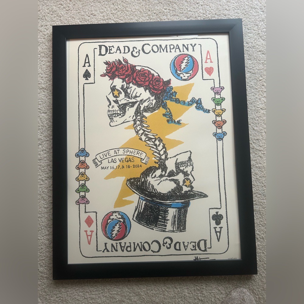 Dead & Company Playing Card Art Print
From Opening weekend shows
May 16-18 2024
